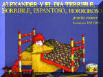 Alexander y el dia terrible horrible espantoso horroroso, Alexander and the Terrible Horrible No Good Very Bad Day, Del Sol Books