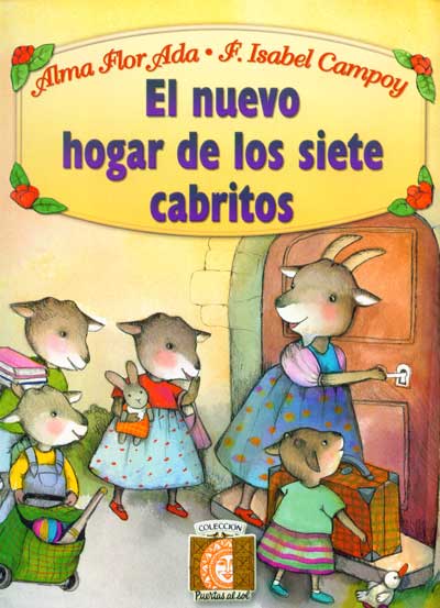 El nuevo hogar de los siete cabritos, A New Home for the Seven Little Kids, Del Sol Books