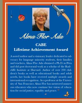 Alma Flor Ada Lifetime Achievement Award