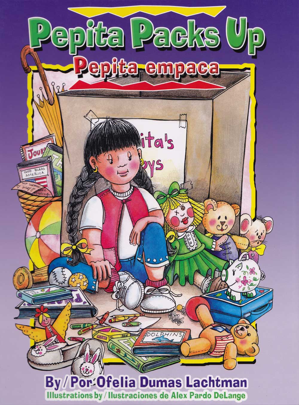 Pepita empaca - Pepita Packs Up, Del Sol Books