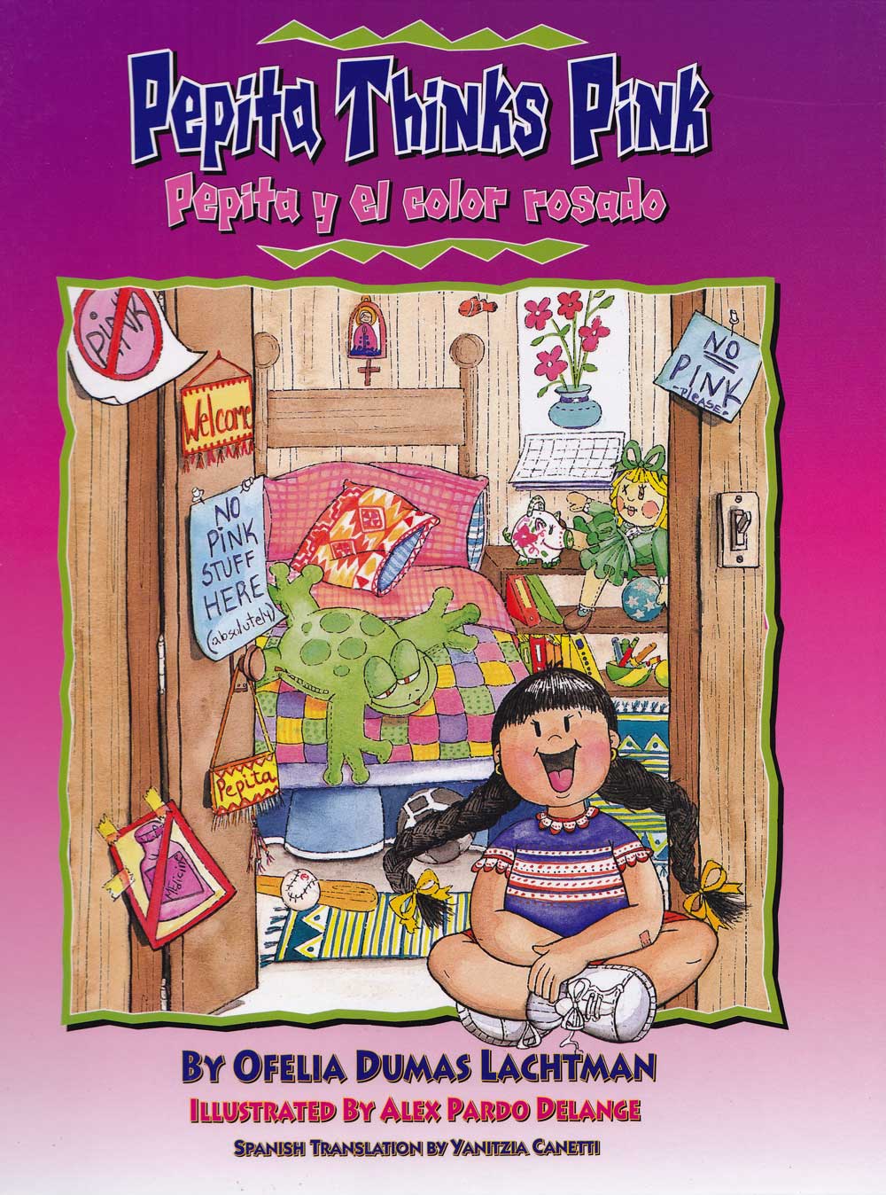 Pepita y el color rosado - Pepita Thinks Pink, Del Sol Books