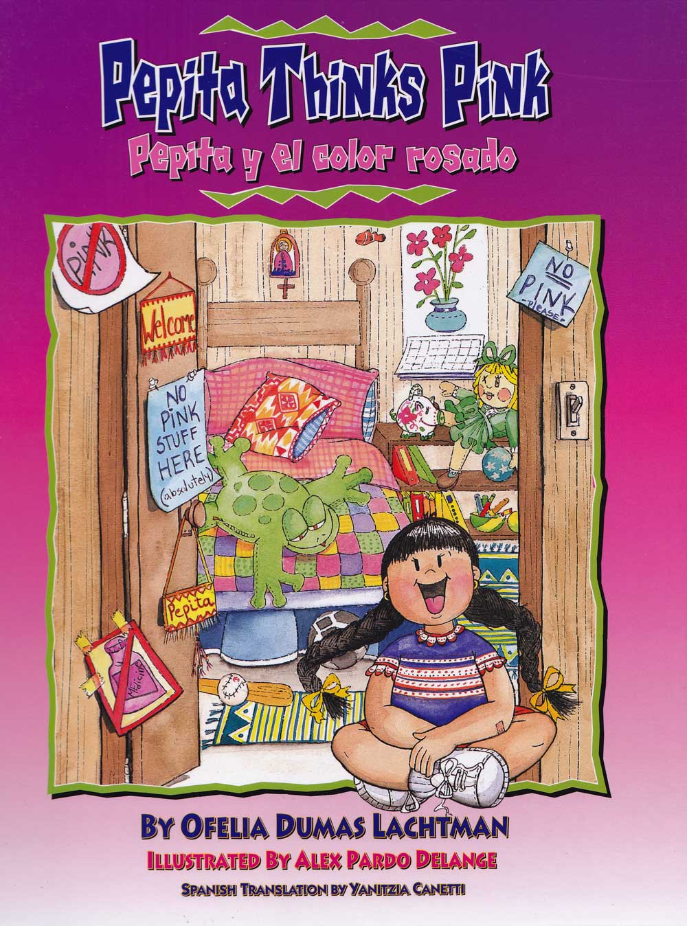 Pepita y el color rosado - Pepita Thinks Pink, Del Sol Books
