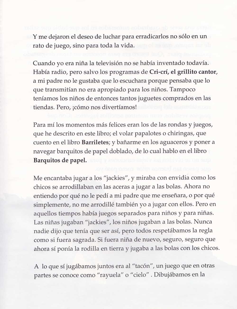 Pin pin sarabin, Del Sol Books