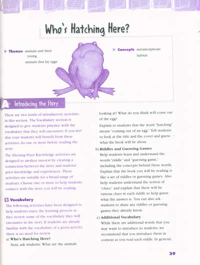 Libros para contar, Guia del maestro - Stories for the Telling, Teacher's Guide