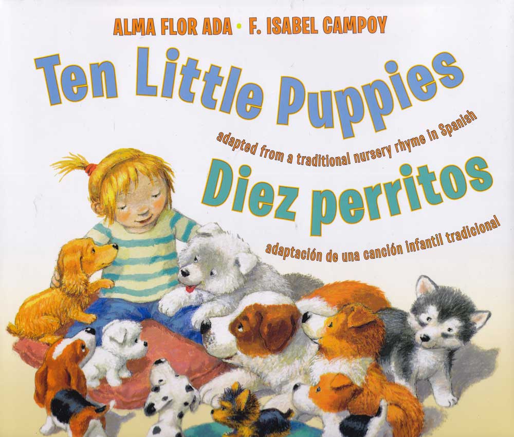 Diez Perritos - Ten Little Puppies, Del Sol Books