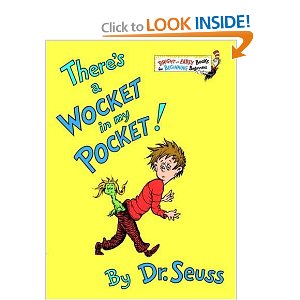 Hay un molillo en mi bolsillo, Theres a Wocket in My Pocket, Del Sol Books